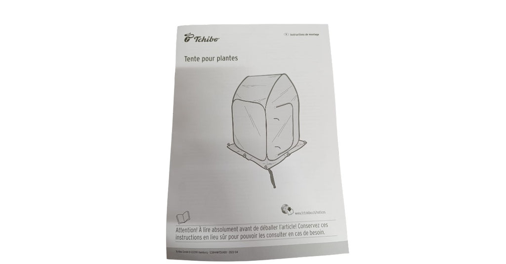 SERRA pieghevole per la protezione delle piante di Tchibo.