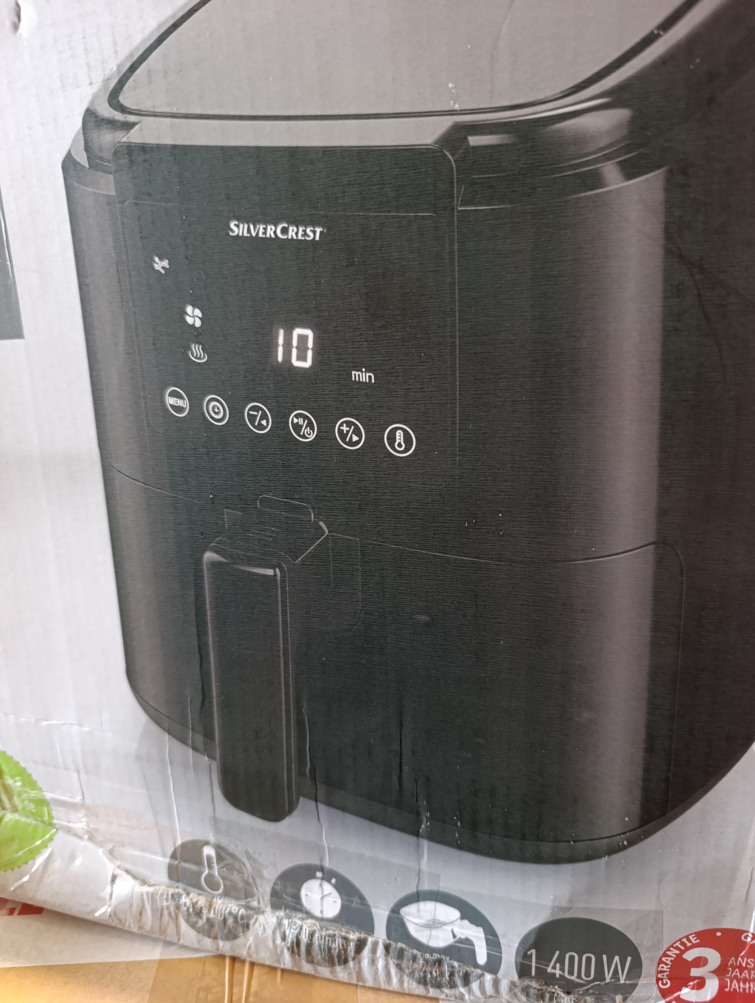 ✨ Friggitrice ad Aria Calda 1400 W Digitale 2,4Lt ✨SILVERCREST KITCHEN TOOLS