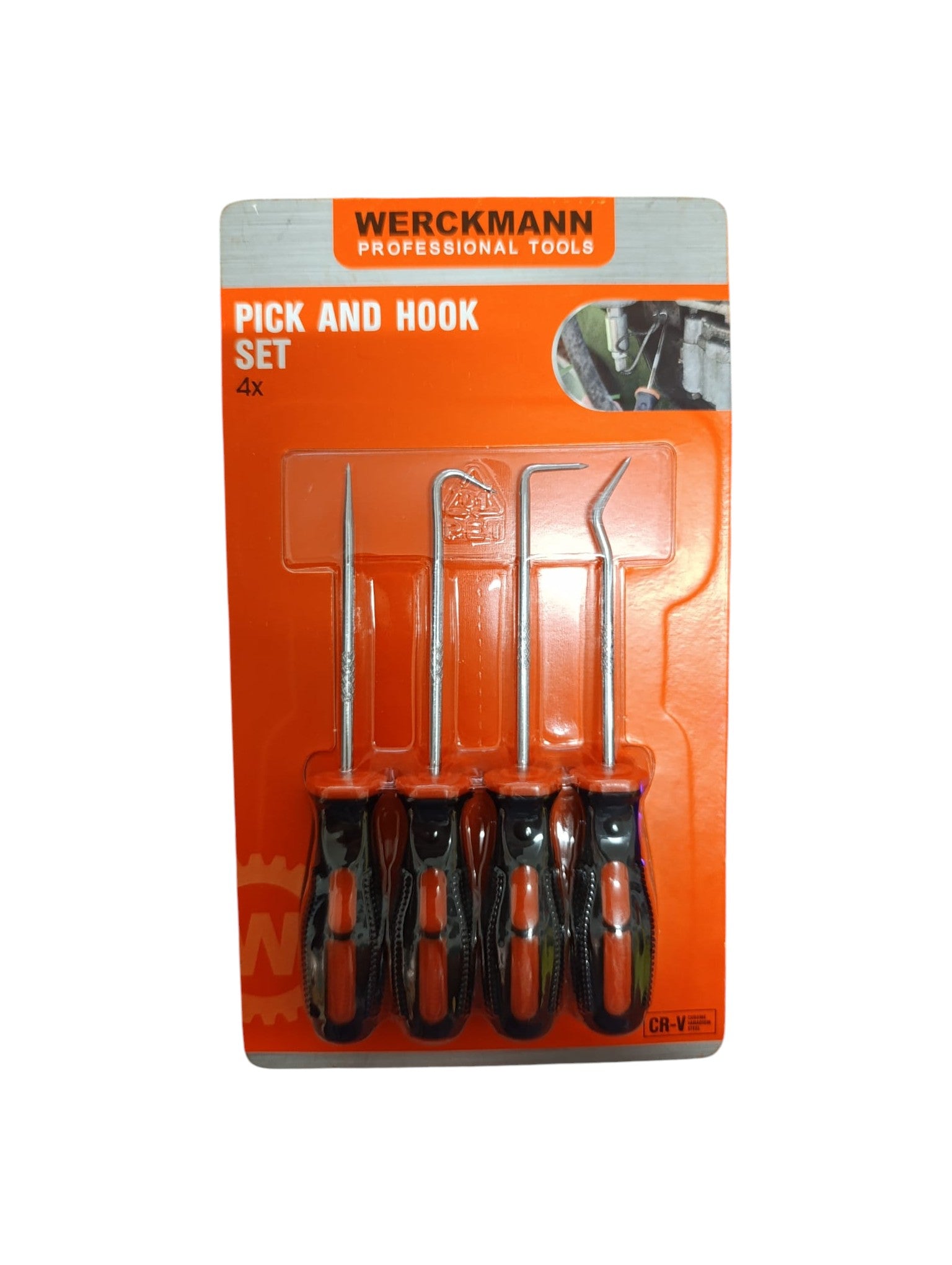 Set di punte, punte e ganci Werckmann, 4 pezzi