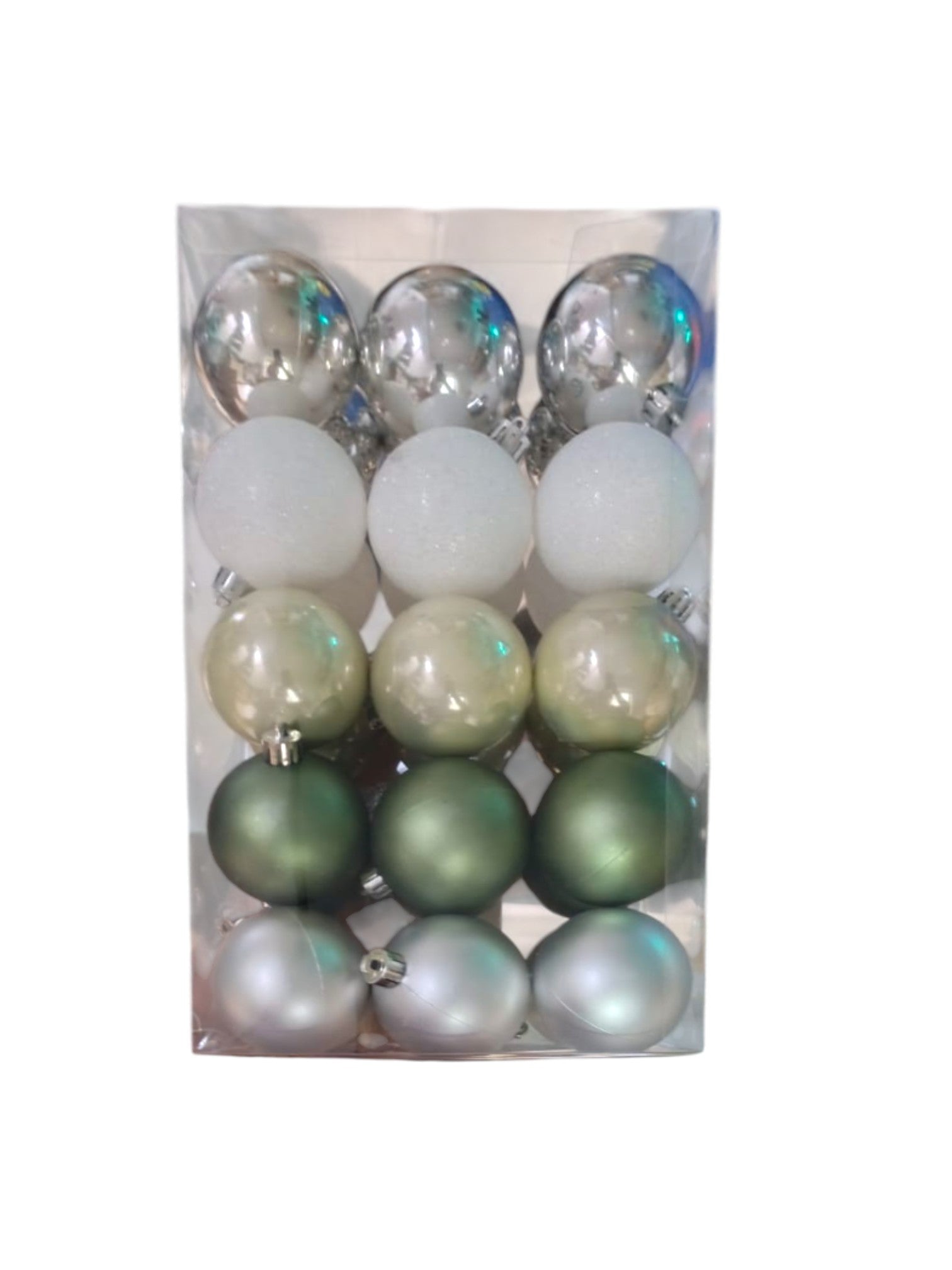 Palline di Natale 30 PCS INFRANGIBILI